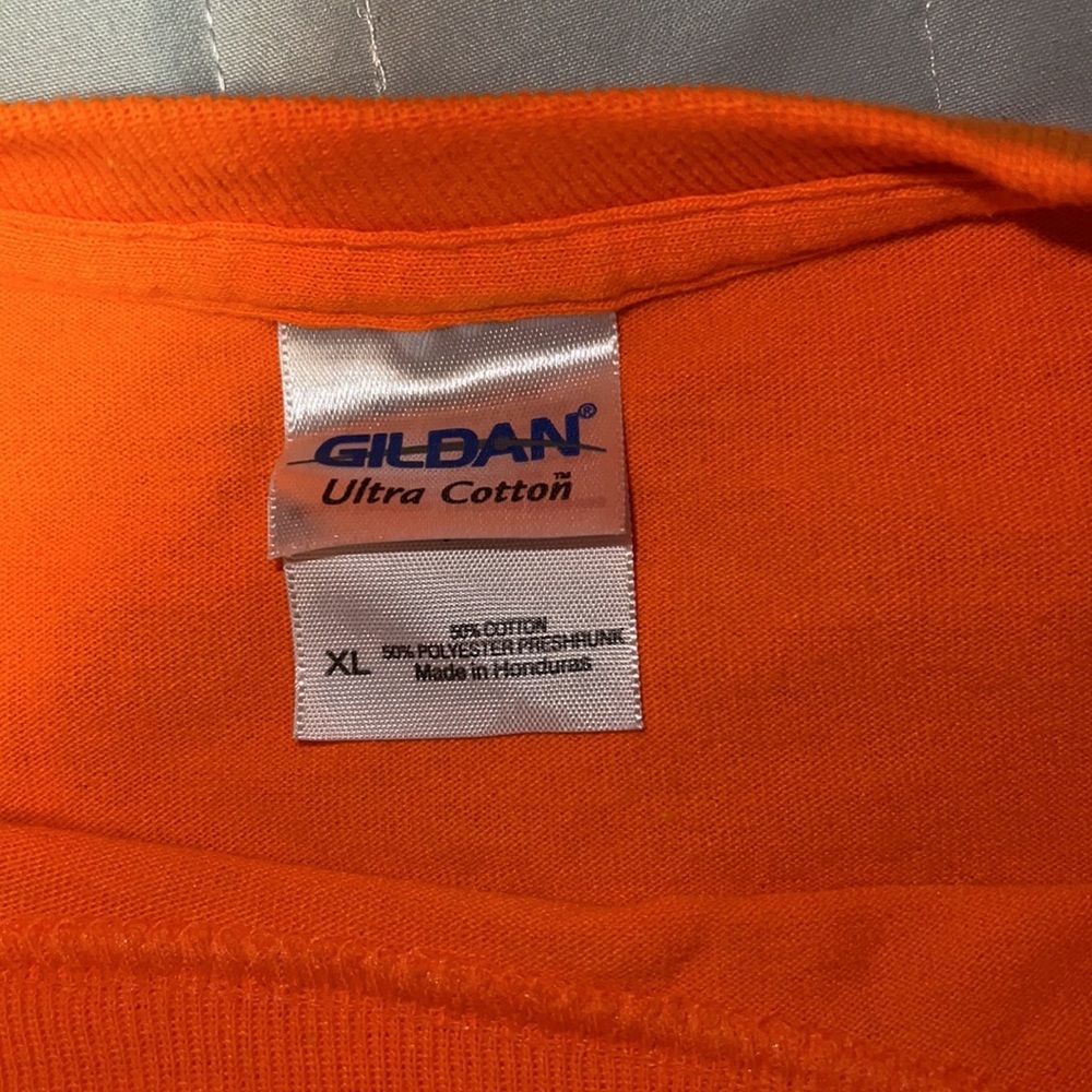 Mens long sleeve hunting/work orange shirt city liquor Hosmer South Dakota - Picture 4 of 4